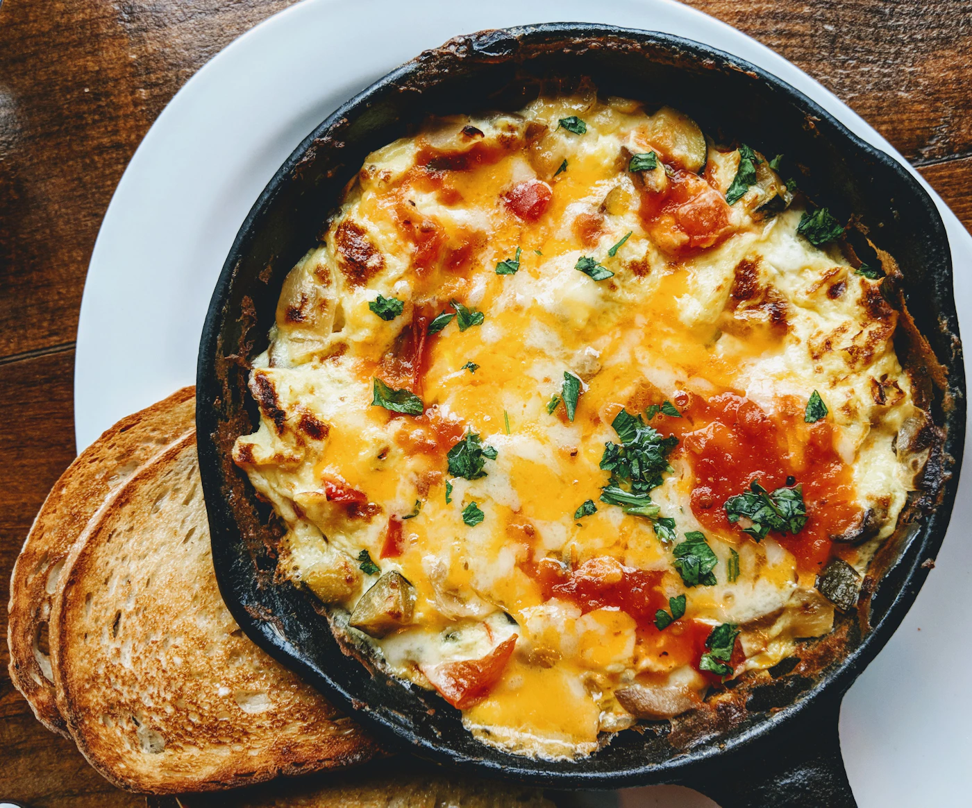 Garden Skillet Frittata