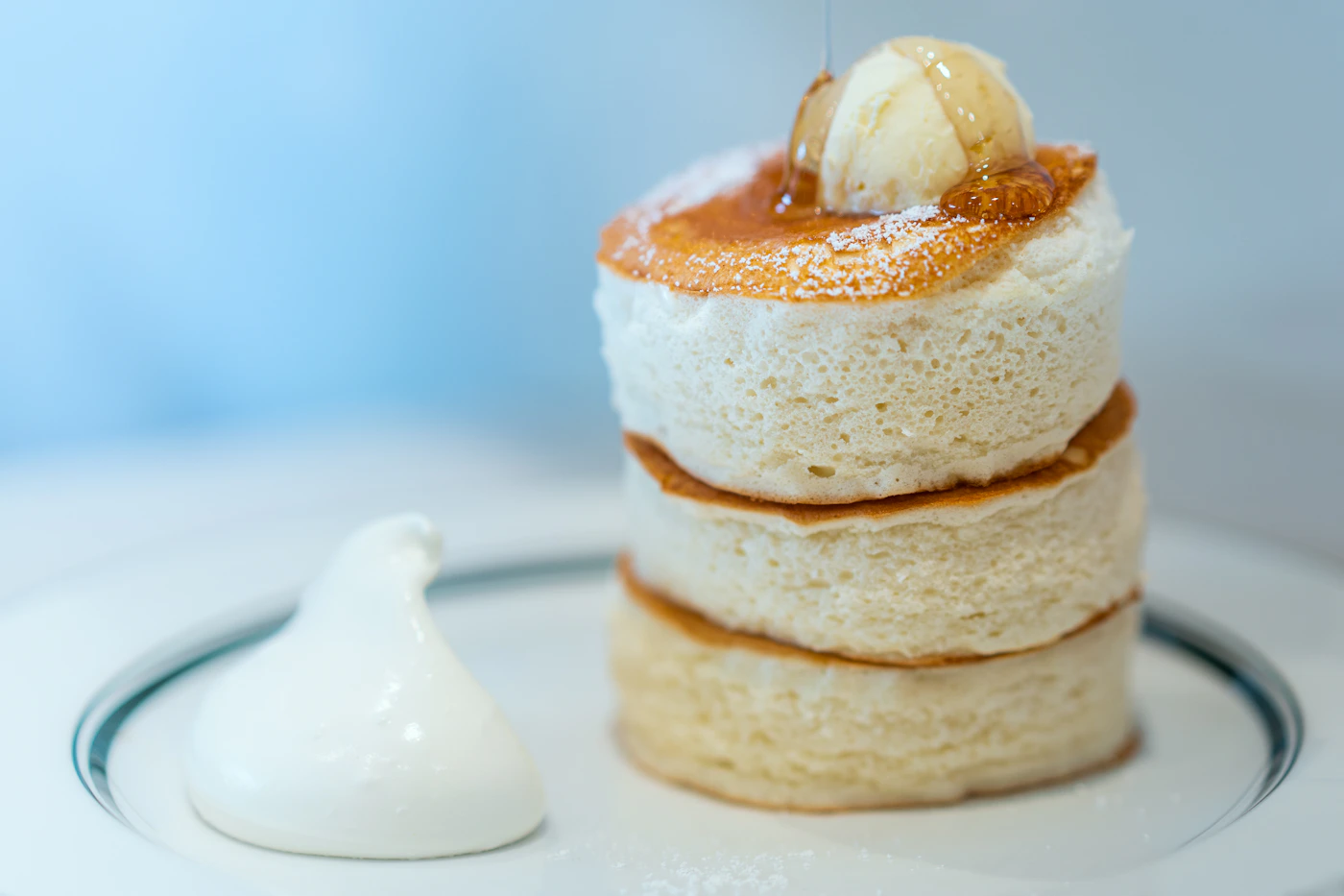 Cloud-soft Soufflé Pancakes
